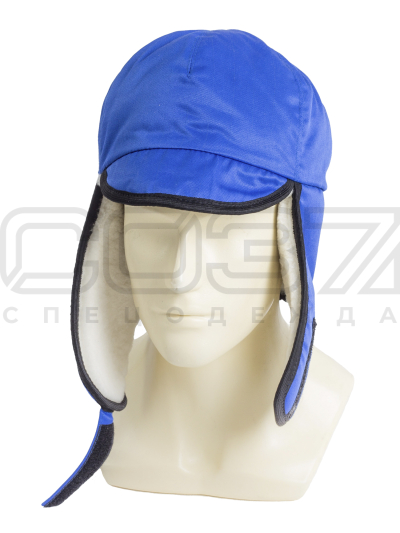 Подшлемник утепленный Космос цв.синий тк.смесоваяовчина(цм) 1