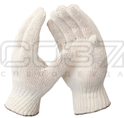 Перчатки трикотажные 5-ти нитка 10 класс вязки хб