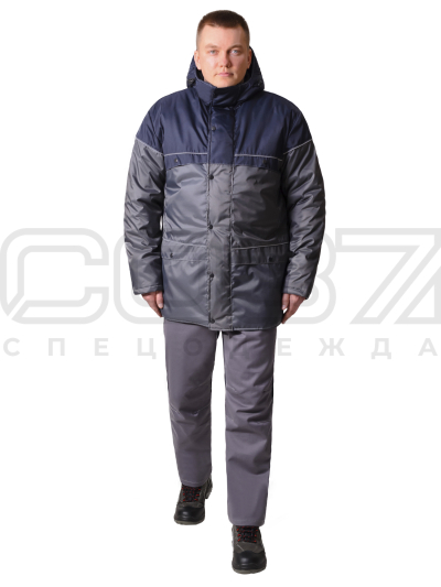 Куртка Ремак цв.серый-1